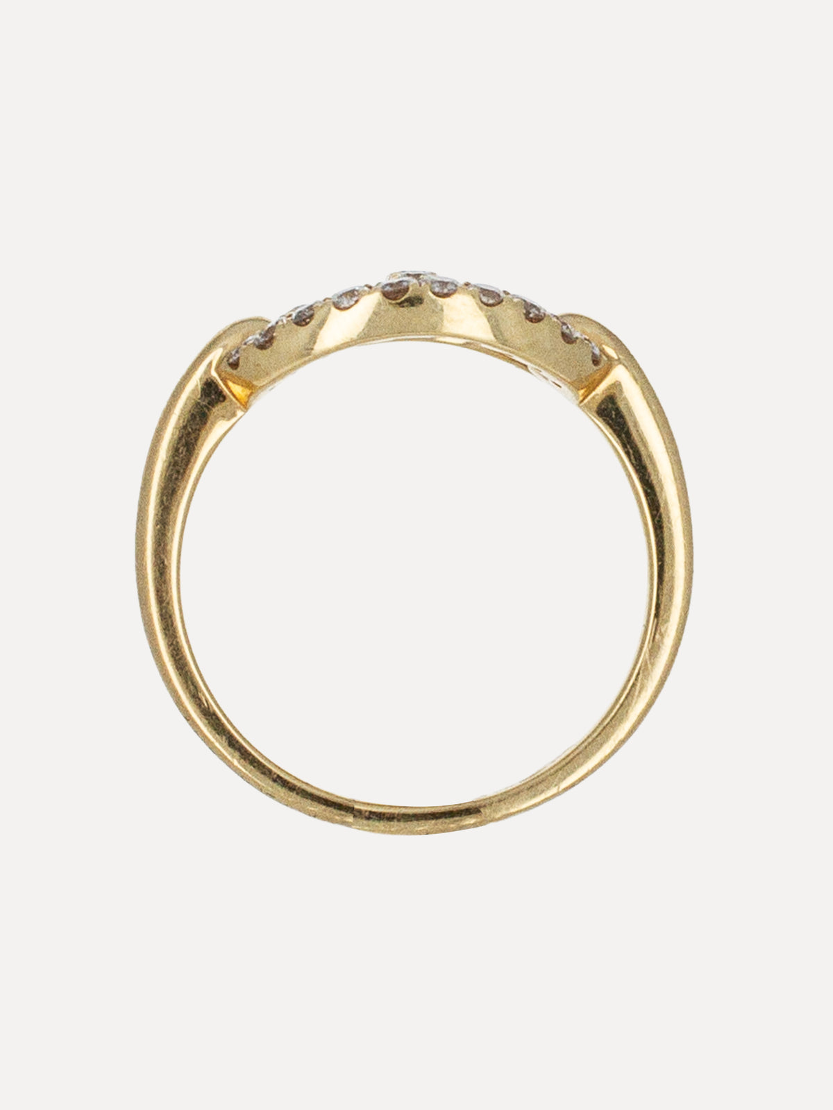18K Diamond Meridian Ring