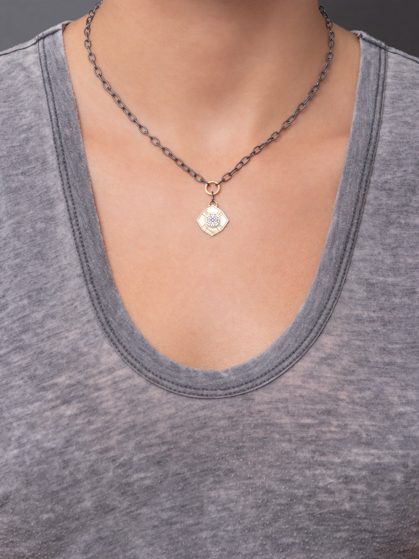 Channel Necklace - Meta "cultivate kindness"