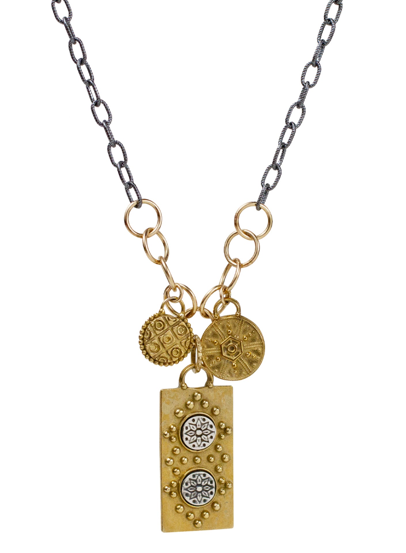 Akasha Necklace - Mantra "manifest your destiny"