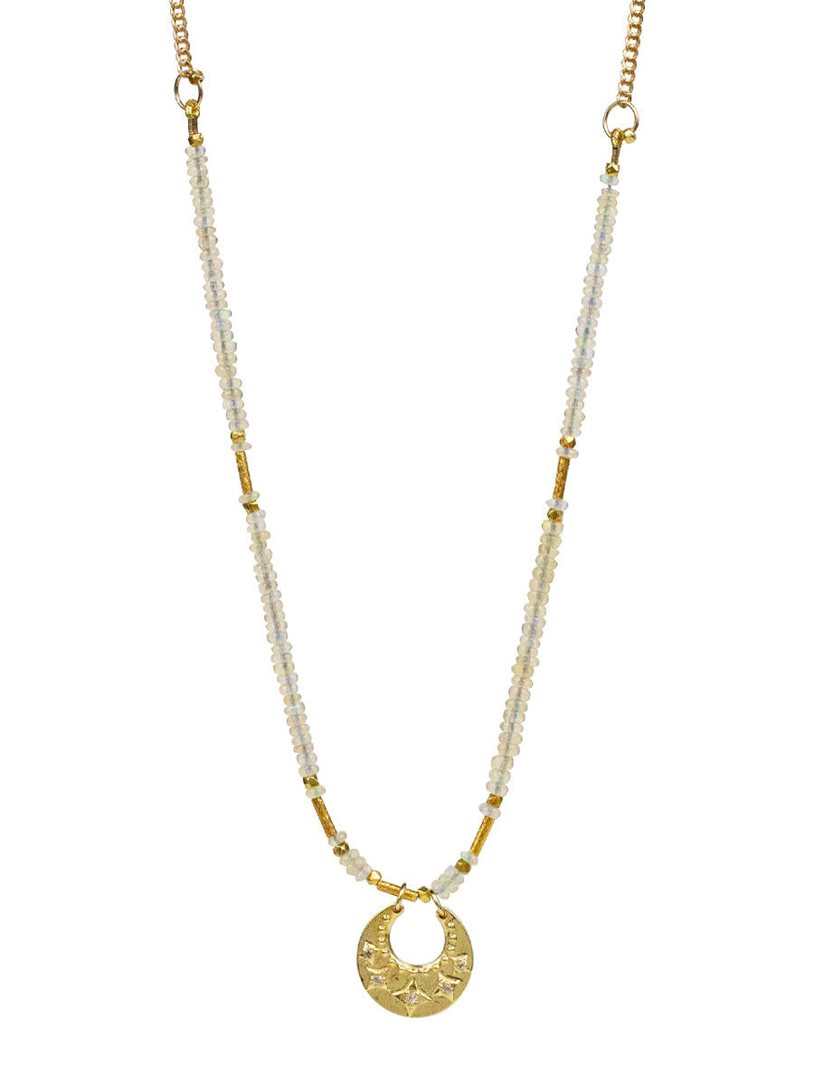 Bali Necklace - Opal