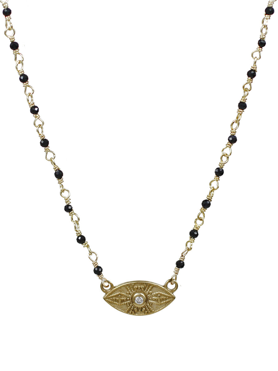 Harmonia Necklace - blue sapphire