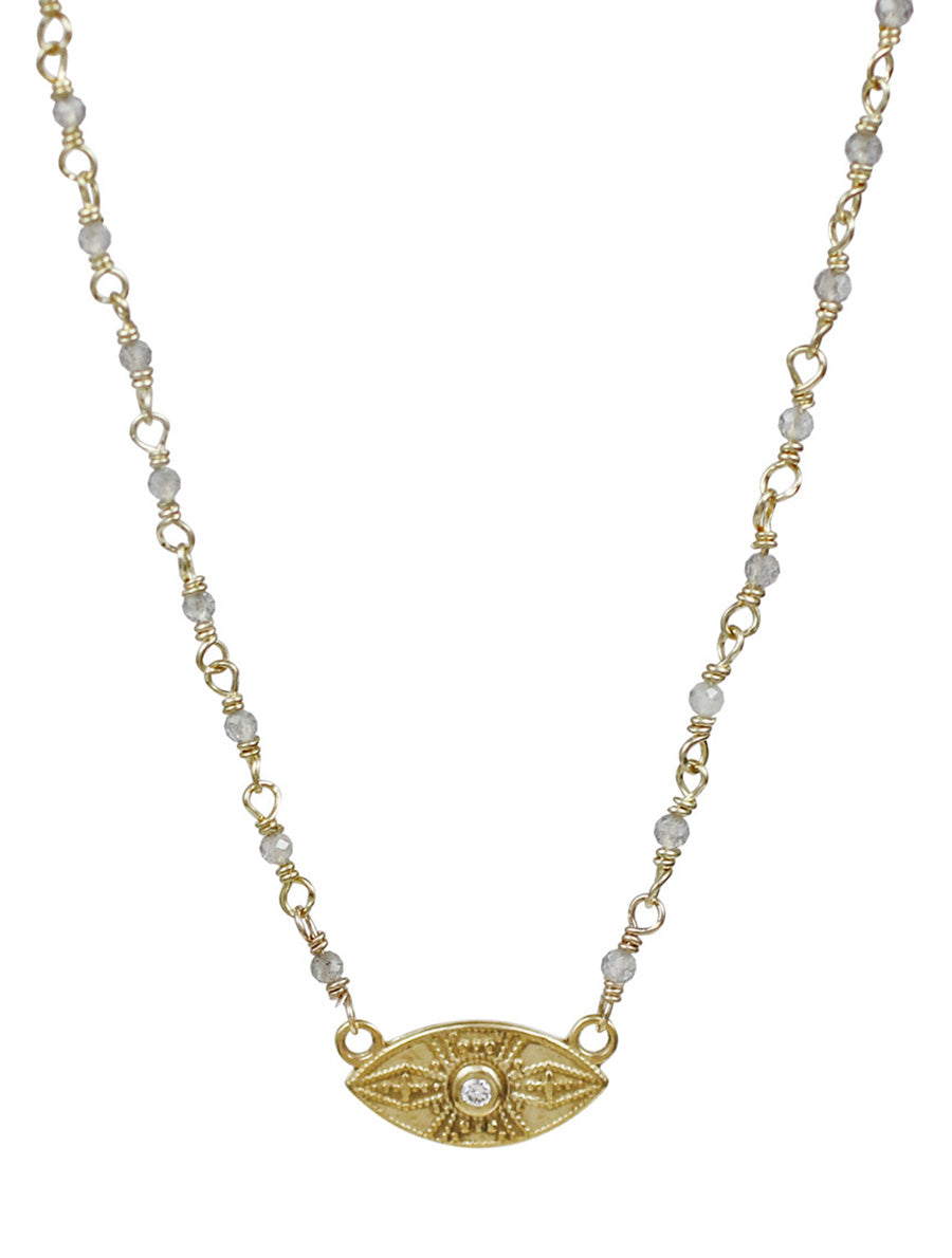 Harmonia Necklace - labradorite