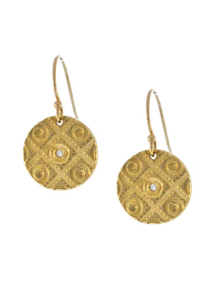 Morocco Earrings - Large "bring life texture"