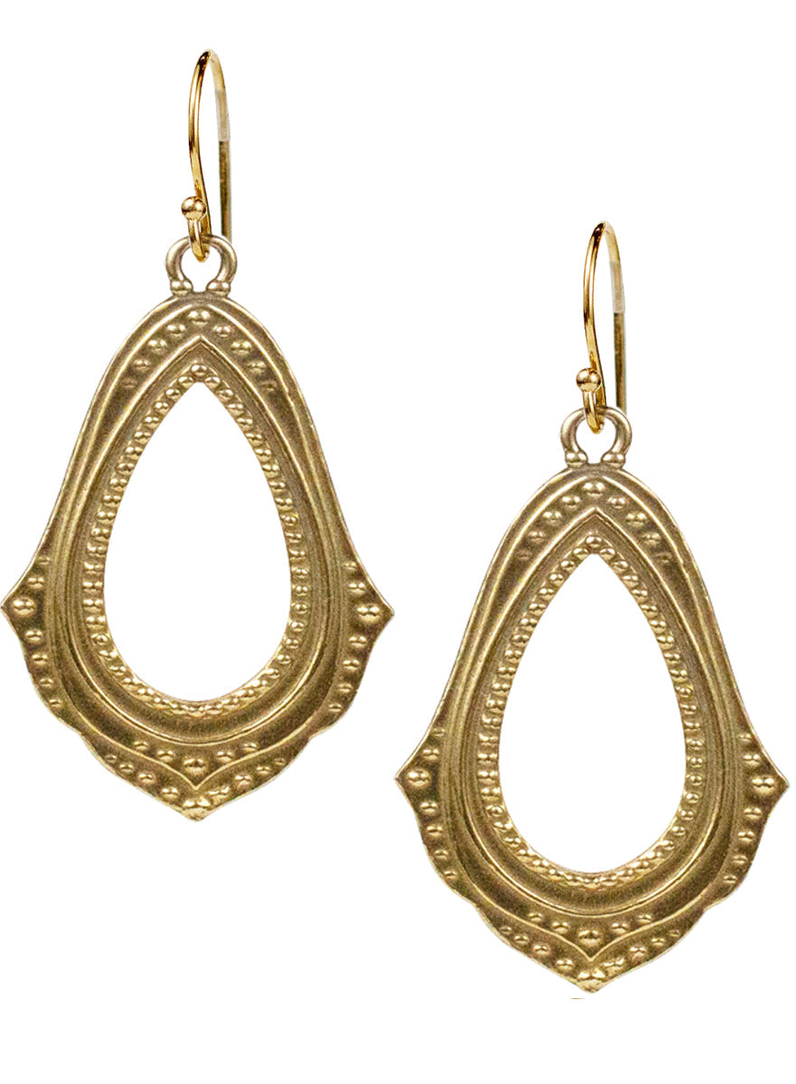 Mudra Earrings - large "delight in discovery"