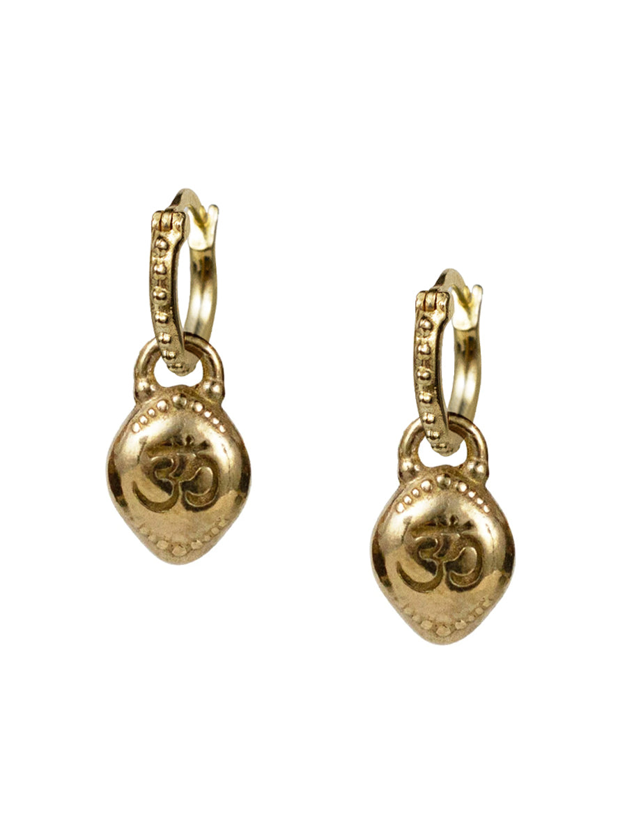 Om Earrings "oneness with all"