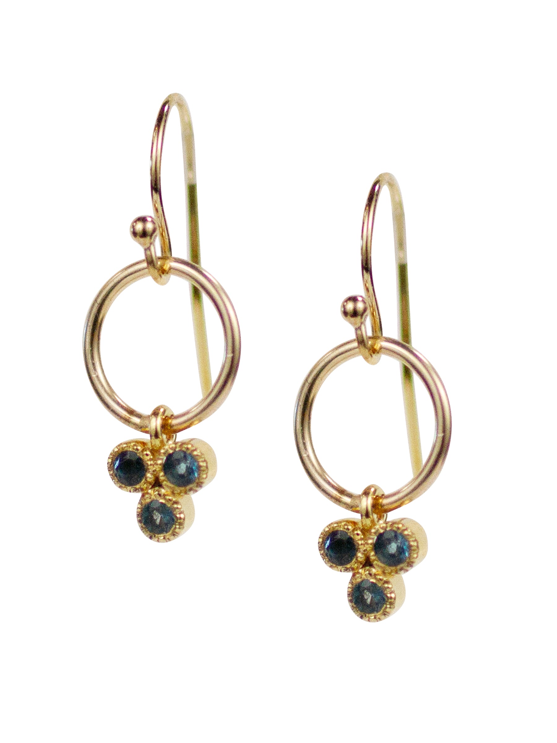 Round Trifecta Earrings - FINAL SALE