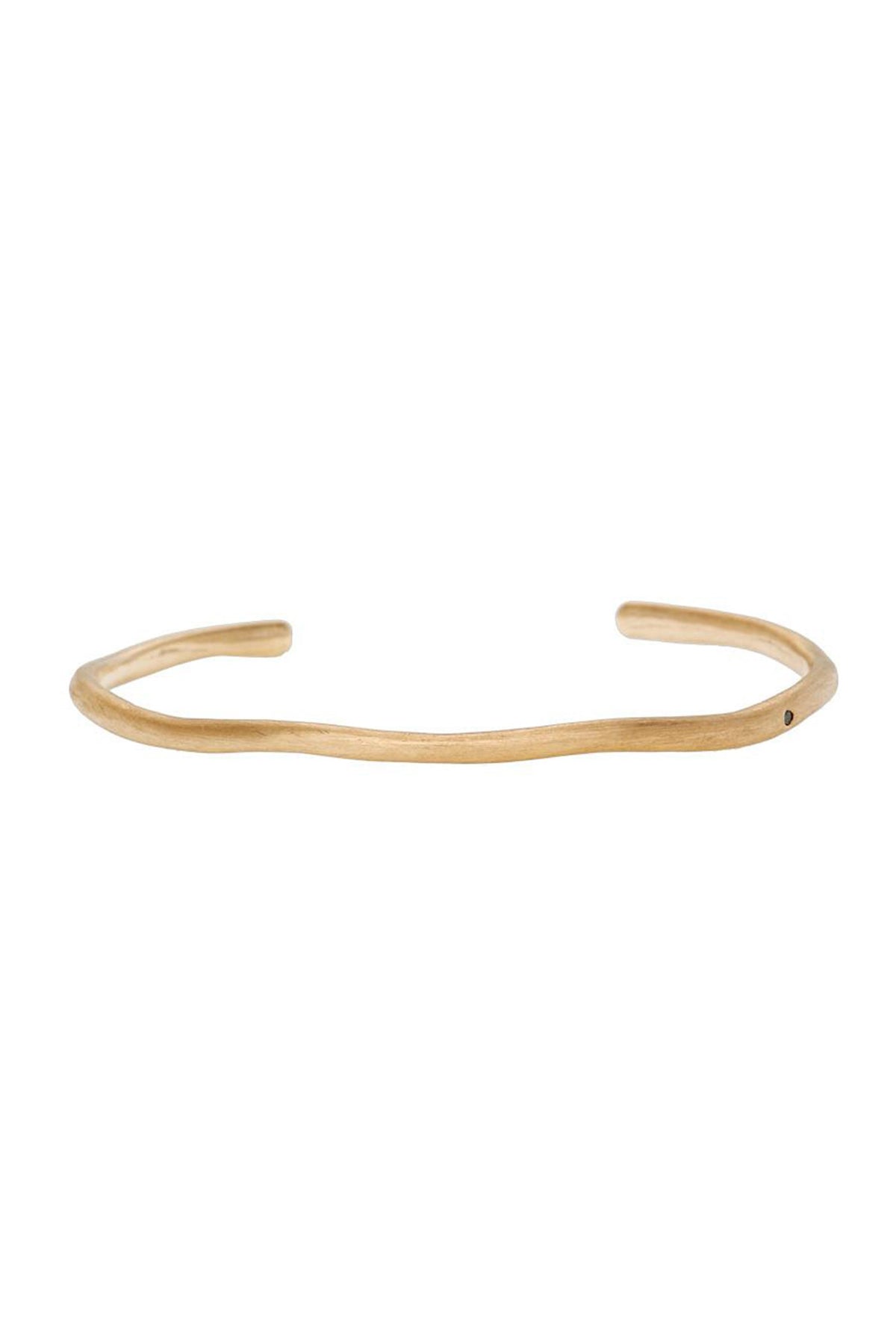 10K Diamond Shoreline Cuff