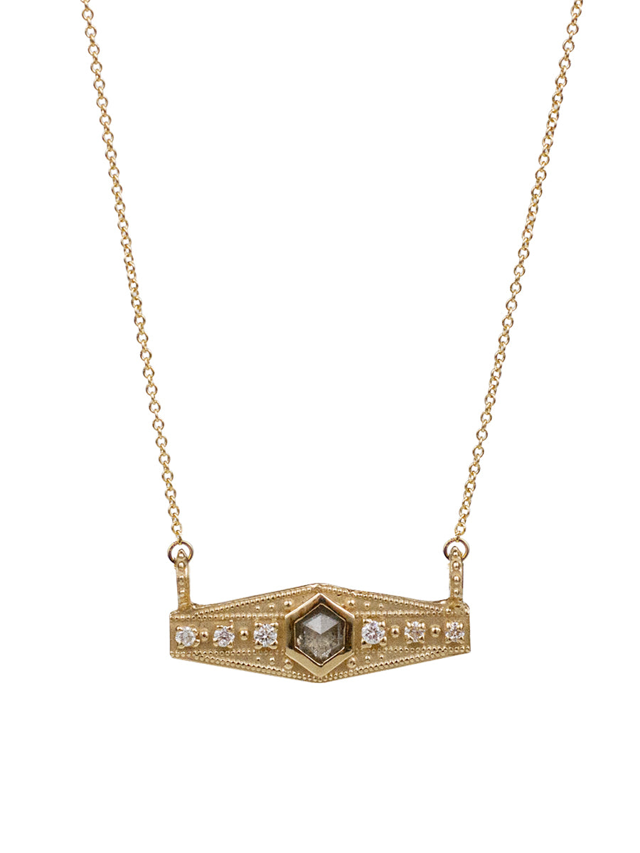 14K Amyra Diamond Necklace