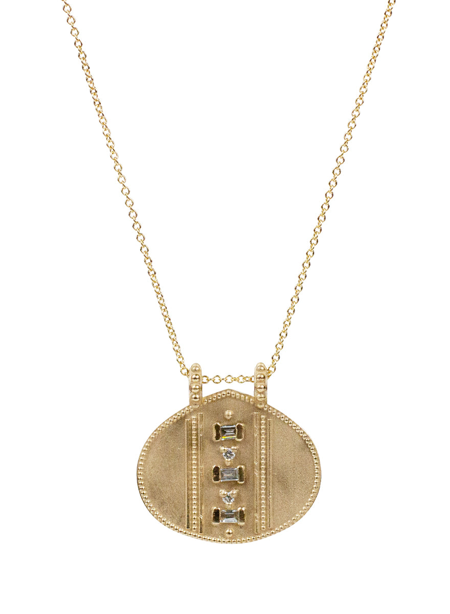 14K Cairo Diamond Necklace