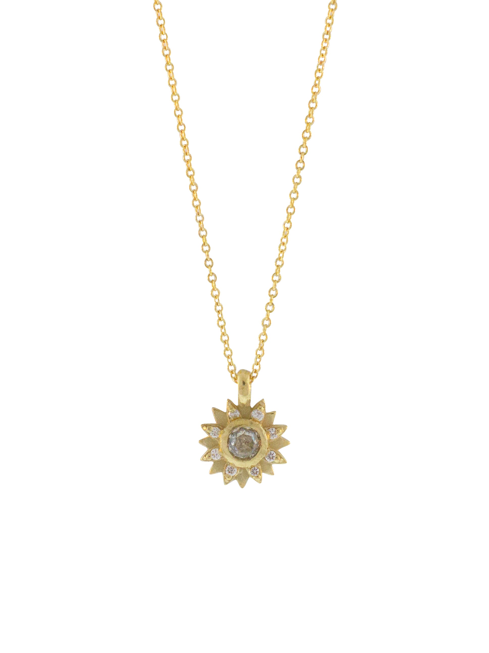 14K Aditi Diamond Necklace