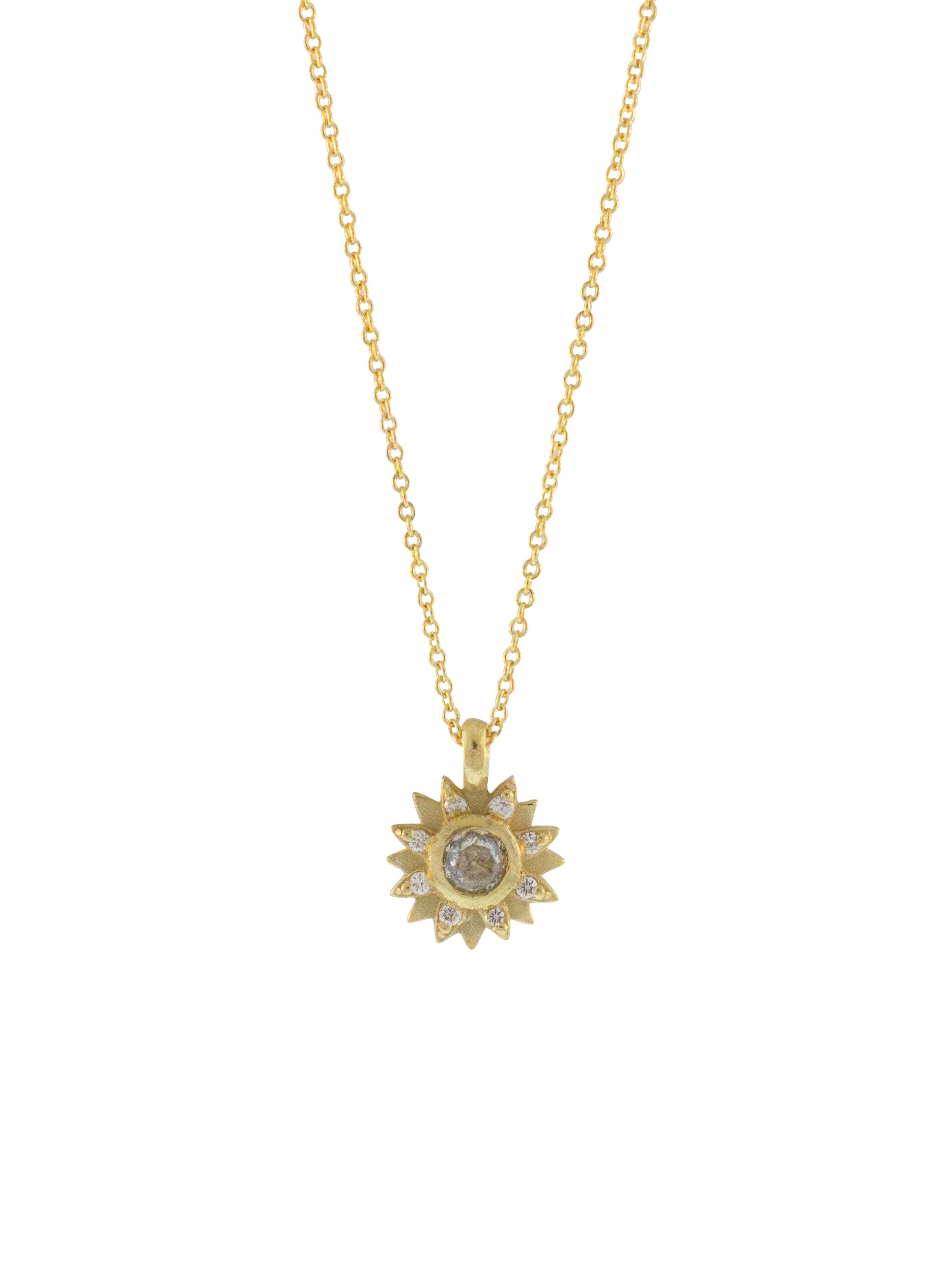 14K Aditi Diamond Necklace