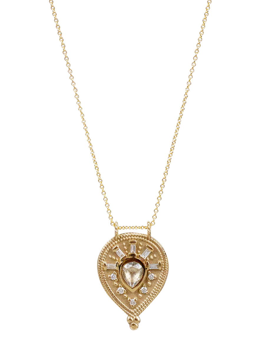 14K Hazel Diamond Necklace