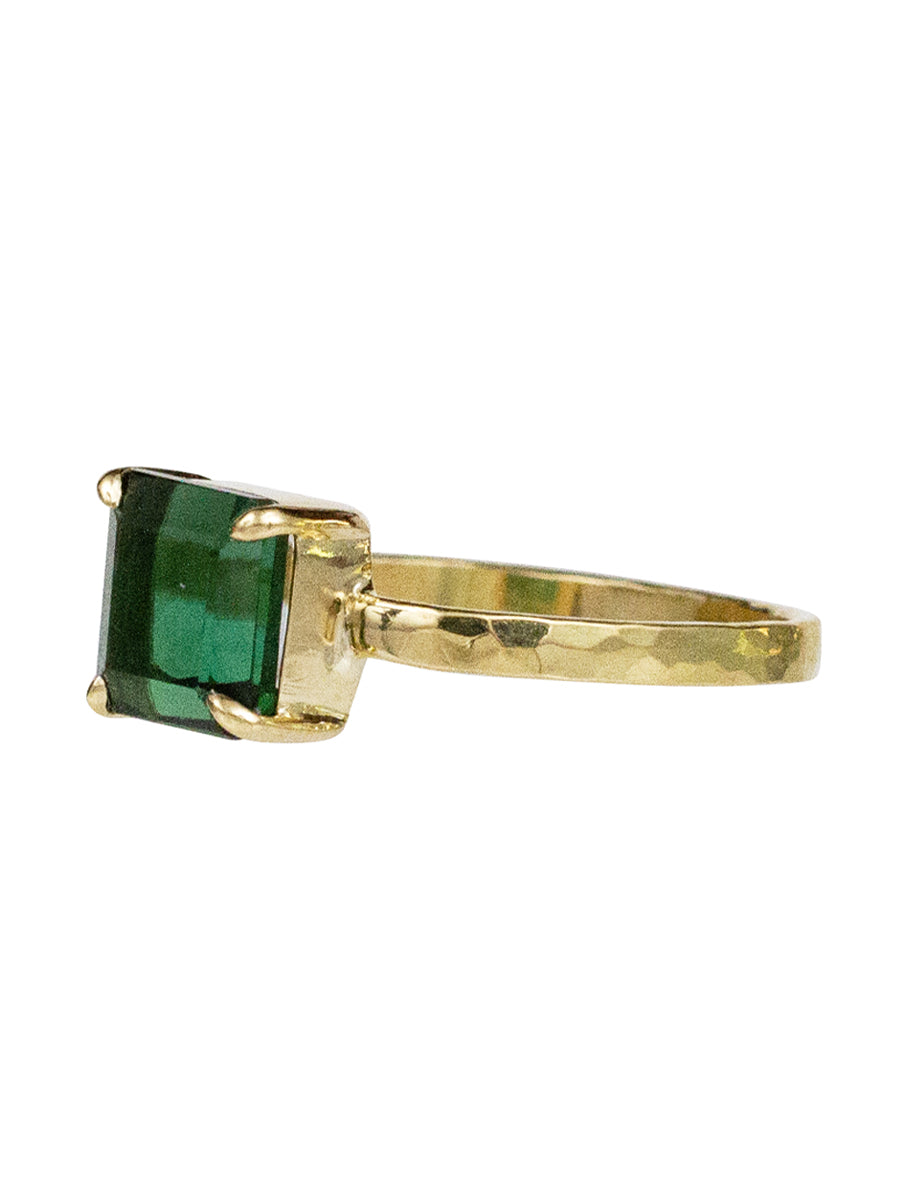 18K Tourmaline Cleo Ring