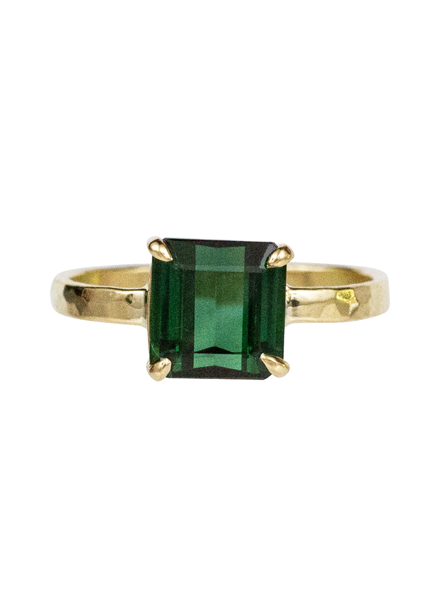 18K Tourmaline Cleo Ring