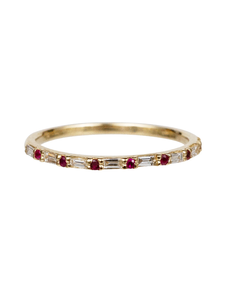 14K Ilene Diamond Ring