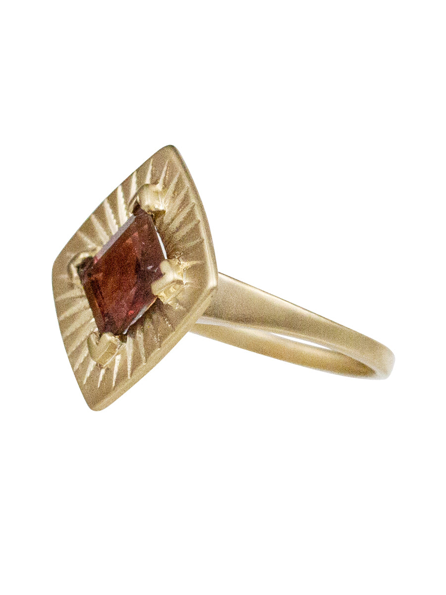 14K Tourmaline Madrid Ring