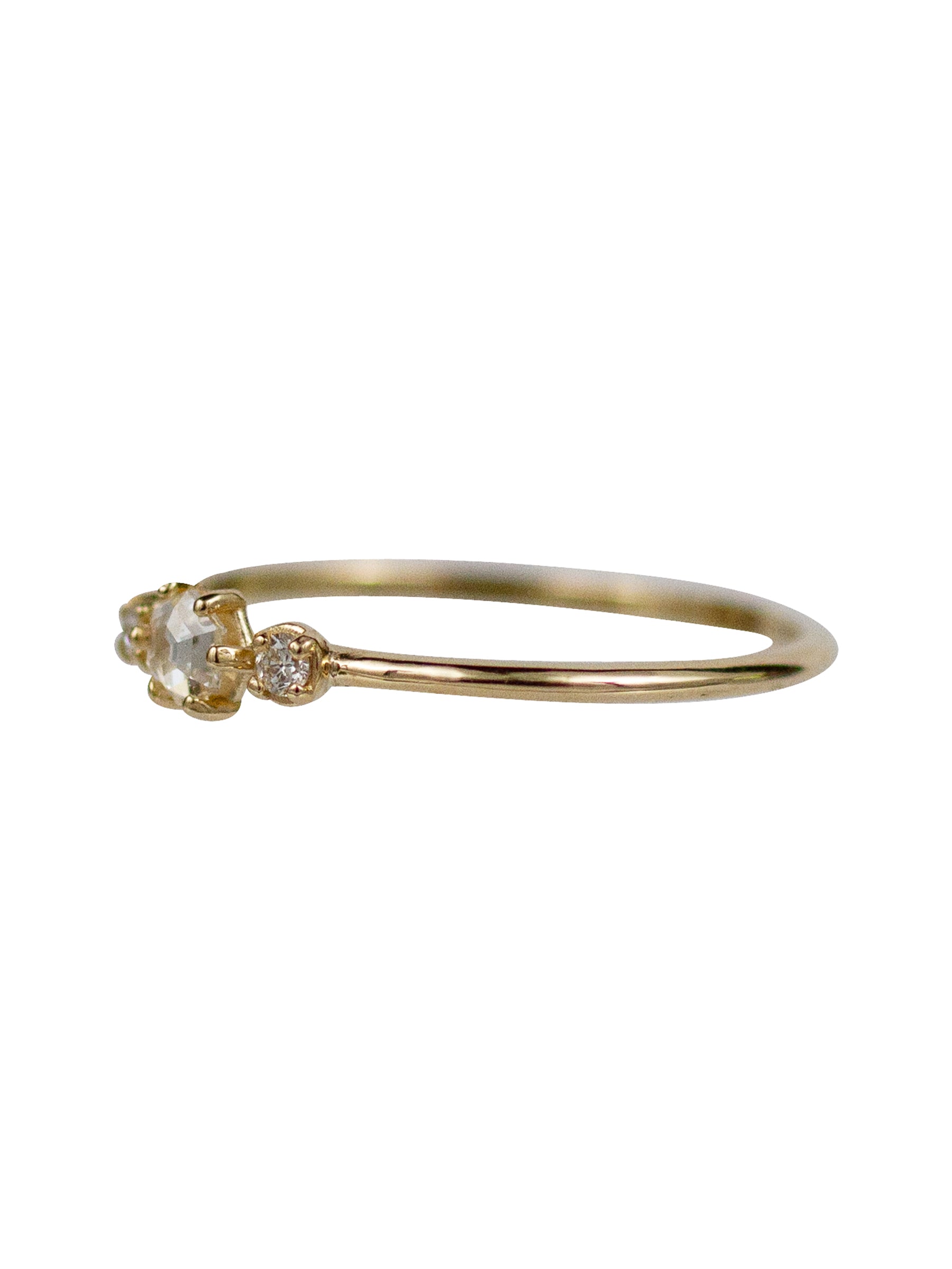 14K Amelia Diamond Ring