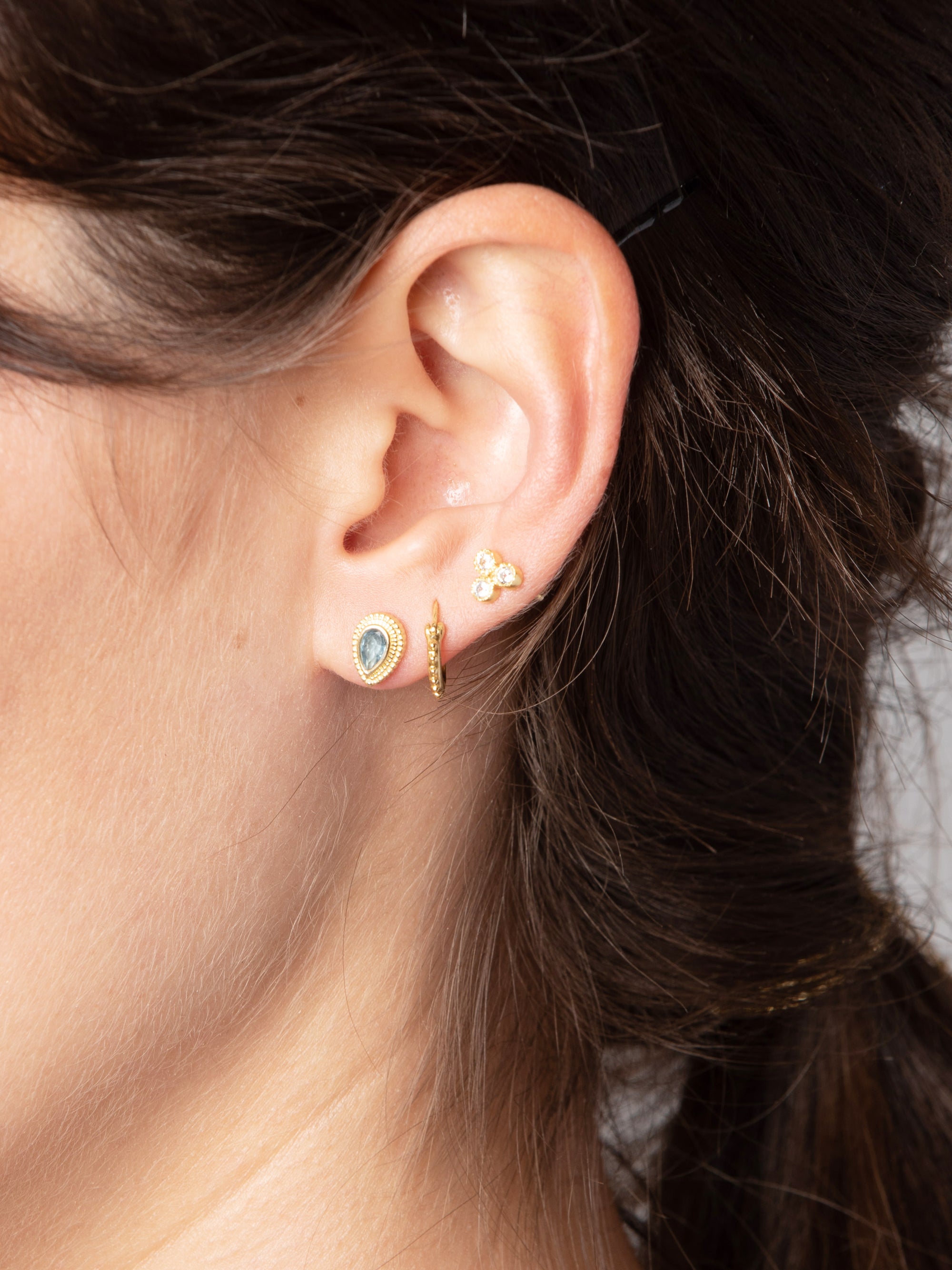 Trifecta Studs - Sterling Silver - FINAL SALE