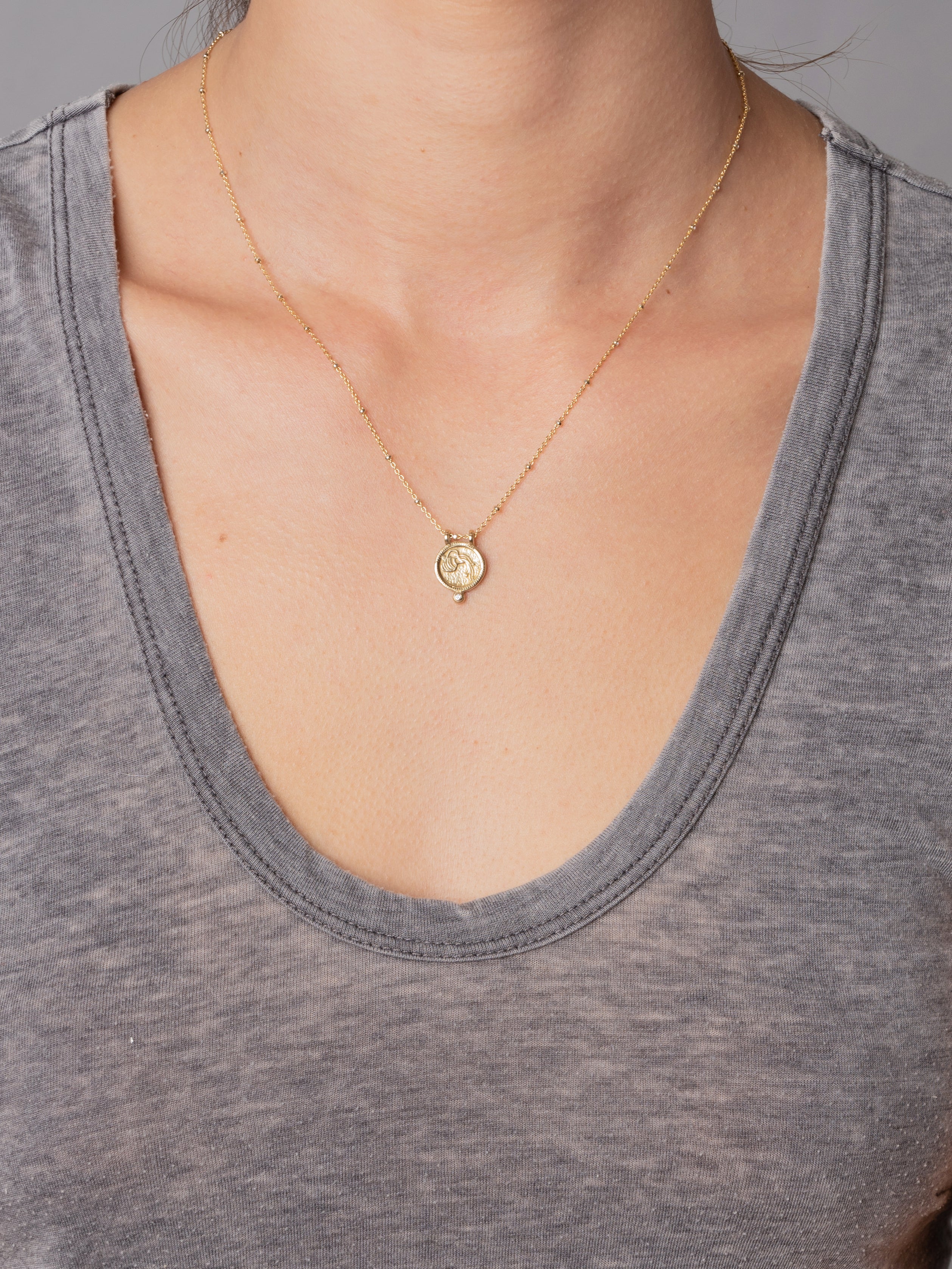 Zodiac Necklace - aquarius