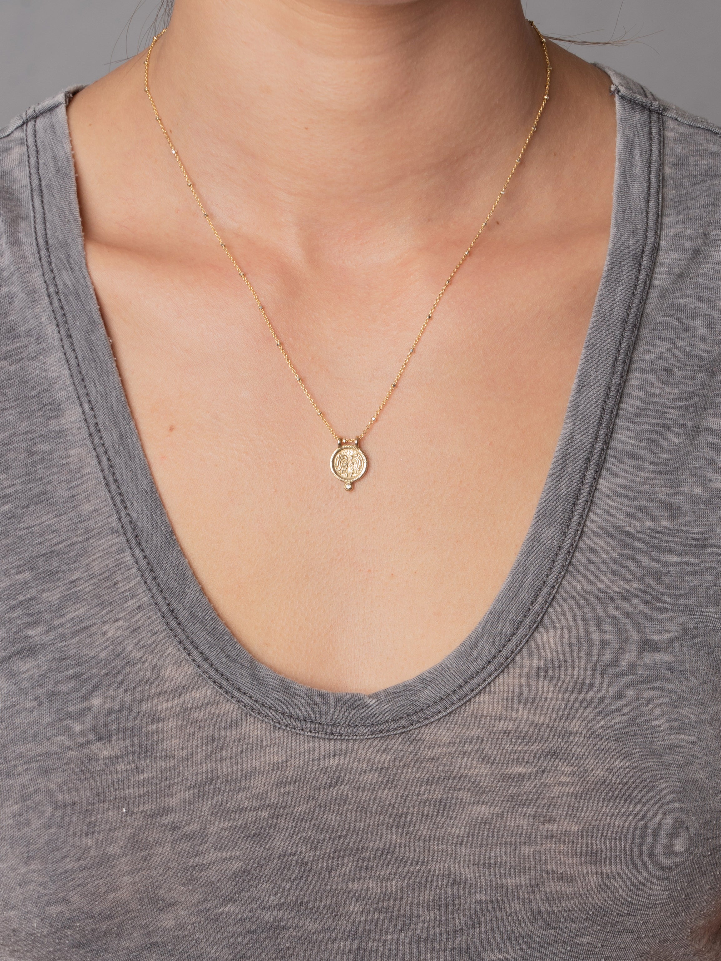 Zodiac Necklace - gemini
