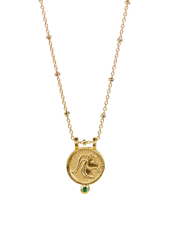 Capricorn Necklace "ambitious & loyal"