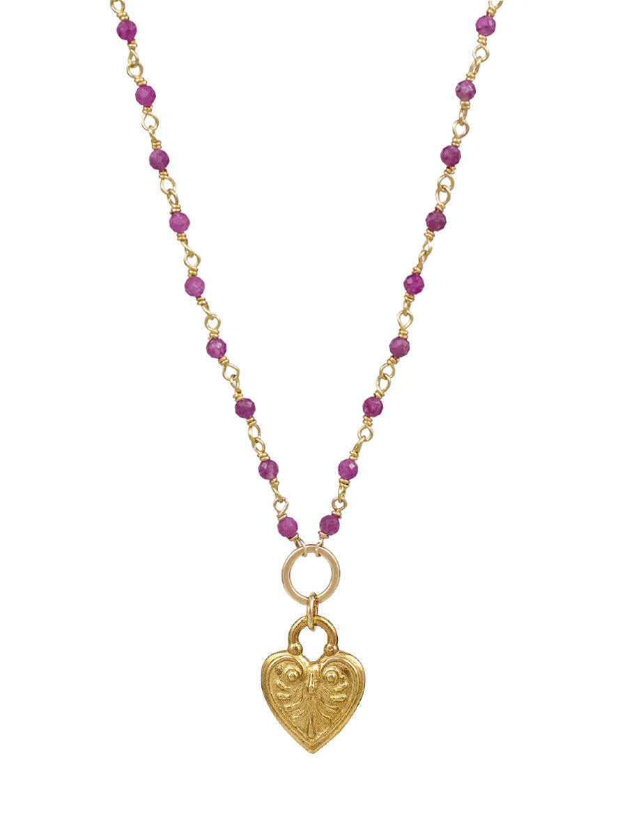 Harmonia Necklace - ruby