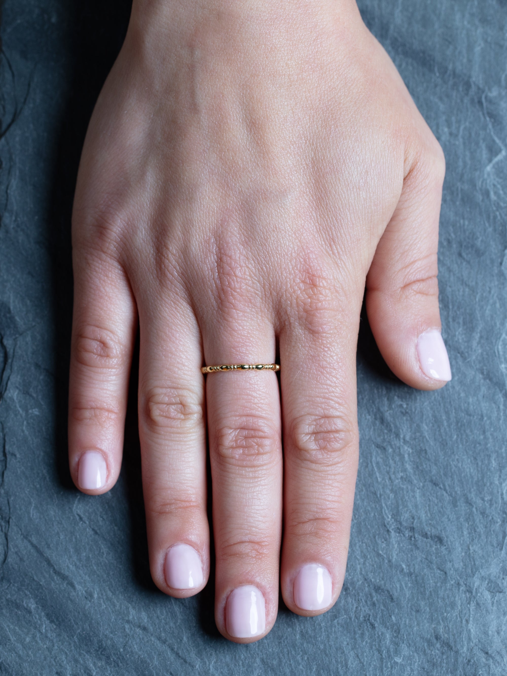 Bamboo Stacker Ring
