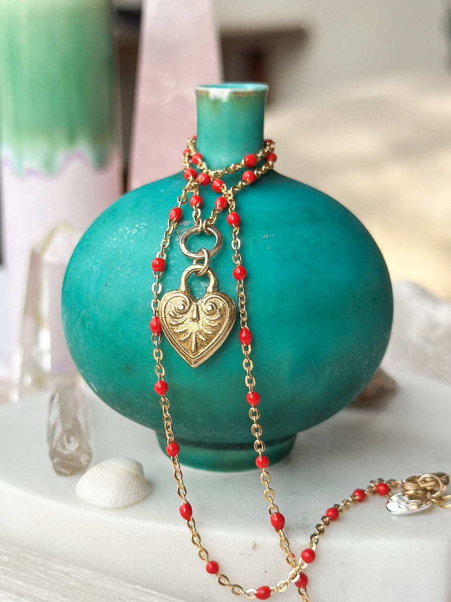 Paradise Necklace - Red